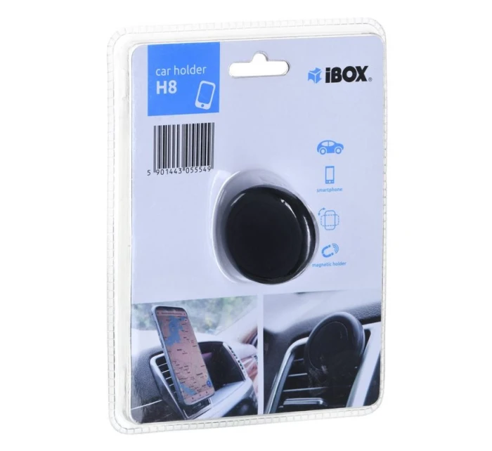 Flexibilní držák telefonu IBOX ICH8 (barva černá)