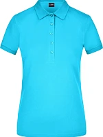 Daiber JN 709 Dámské elastické piqué polo 02.0709 turquoise