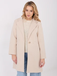 Kabát IT EN 20238.23 světle béžový