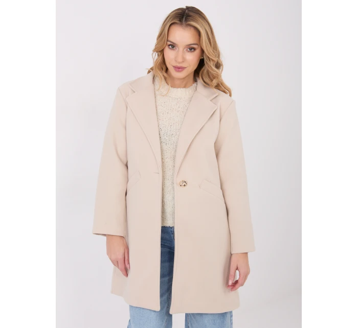 Kabát IT EN 20238.23 světle béžový