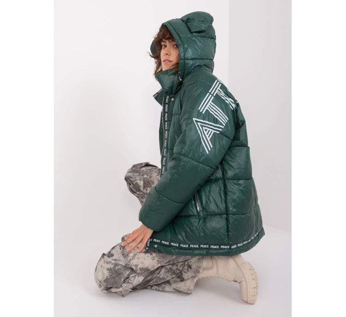 Kurtka NM KR model 19014721 ciemny zielony - FPrice Kurtka NM KR model 19014721 ciemny zielony - FPrice