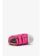 Dětské tenisky na suchý zip Big Star Fuchsia Dětské tenisky na suchý zip Big Star Fuchsia