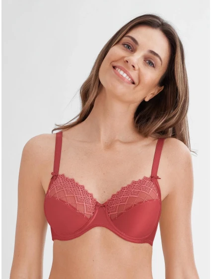 Dámská podprsenka červená  model 19701737 - Felina