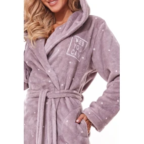 Dlouhý dámský župan L&L model 20745482 - L&L Dlouhý dámský župan L&L model 20745482 - L&L