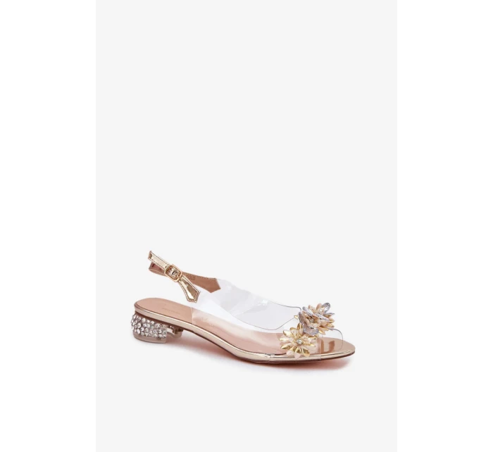 Sandály na podpatku  model 213941 Step in style