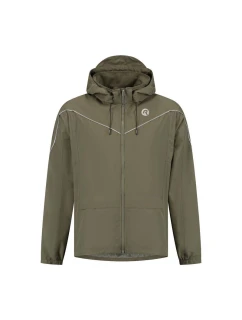 Rogelli bunda do deště ESSENTIAL zelená XL