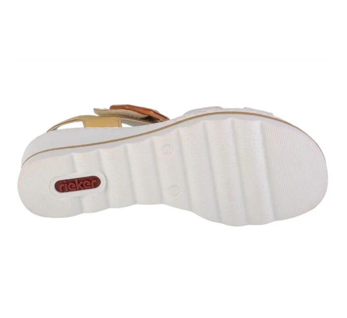 Rieker Sandály 67476-69 white 39 Rieker Sandály 67476-69 white 39