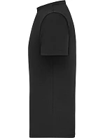 Daiber 8040 Pánské bio tričko s jemným žebrováním 02.8040 black