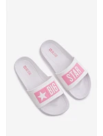 Dětské pantofle Big Star TT374A002 Bílomodré