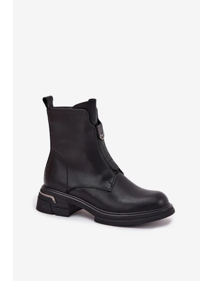 Dámské kotníkové boty Karisse – černé Dámské kotníkové boty Karisse – černé