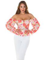 Sexy Koucla Off Shoulder model 19625819 Top with Print - Style fashion