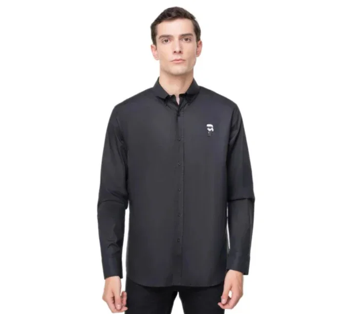 Pánské tričko model 20823044 černé - Karl Lagerfeld