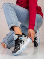 Výborné vícebarevné  tenisky dámské bez podpatku