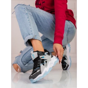 Výborné vícebarevné  tenisky dámské bez podpatku