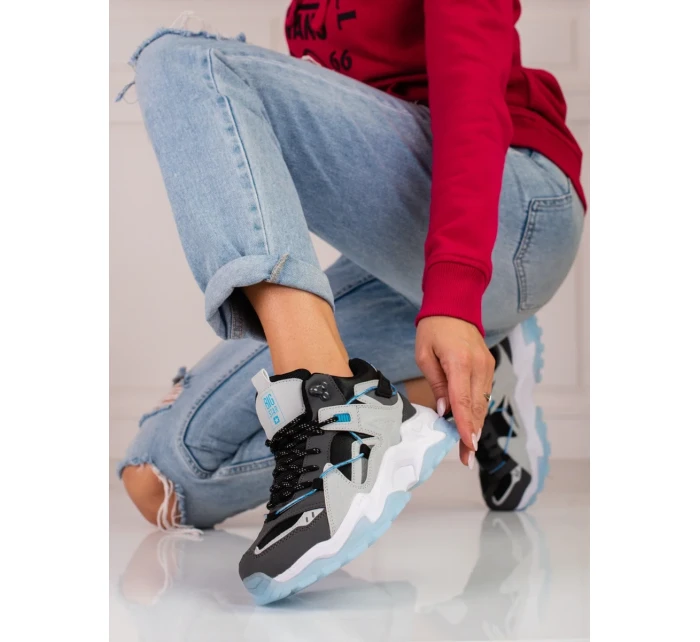 Výborné vícebarevné  tenisky dámské bez podpatku