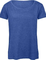 B&C Triblend /women Dámské tričko 01.TW56 heather royal blue