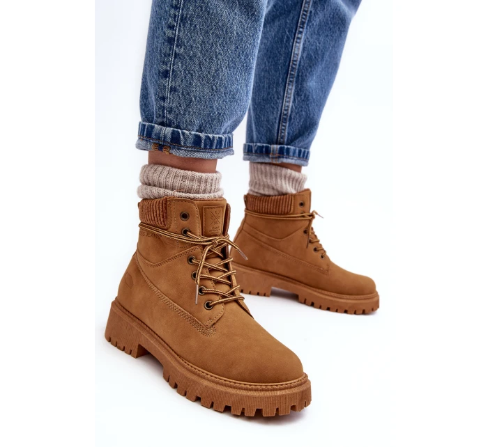 Dámské zateplené Trapery Camel Cross Jeans MM2R4011C