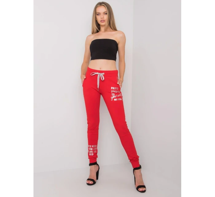 Spodnie dresowe RV DR model 20206335 czerwony - FPrice