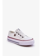 Dětské plátěné tenisky Big Star - bílé Dětské plátěné tenisky Big Star - bílé