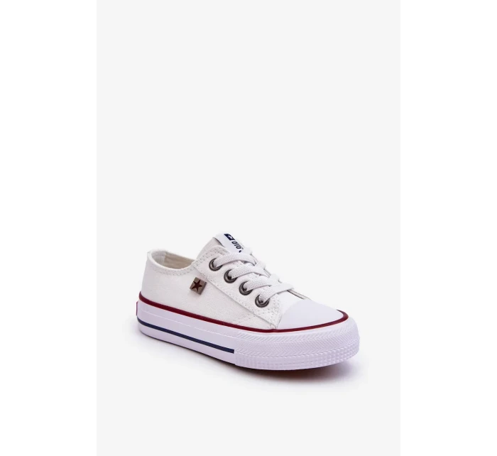 Dětské plátěné tenisky Big Star - bílé Dětské plátěné tenisky Big Star - bílé