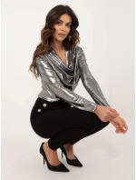 Dámská halenka DHJ BZ černá model 21755600 - FPrice Dámská halenka DHJ BZ černá model 21755600 - FPrice