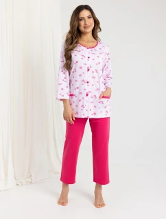 Pyžamo model 21230847 7/8 MXL Z25/26 dámské rozepínací - Regina