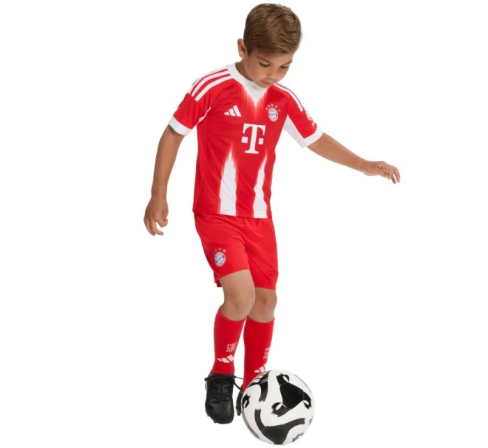 Dětská sportovní souprava adidas FC Bayern 25/26 Home červená JN8510