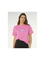 Dámské tričko RIP CURL Icons Of Surf Relaxed Tee, růžové Dámské tričko RIP CURL Icons Of Surf Relaxed Tee, růžové