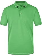 JN Pánské žerzejové elastické polo 02.0 lime green/white model 22487156 - Daiber JN Pánské žerzejové elastické polo 02.0 lime green/white model 22487156 - Daiber