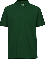 Neutral O 20080 Pánské piqué polo z bio bavlny 77.2080 bottle green