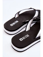 Dámské žabky na platformě Big Star model 21610806 Černá - Big Star Shoes Dámské žabky na platformě Big Star model 21610806 Černá - Big Star Shoes