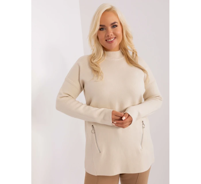 PM SW PM717 Svetr.20 světle béžová