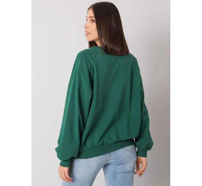 Mikina RV BL 7270.20 tmavě zelená