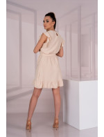 model 17571366 Béžové šaty - Merribel
