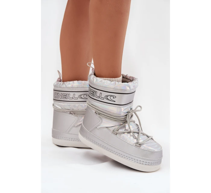 Dámské sněhule O’Neill Lisa High – stříbrné