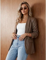 Marynarka damska skórzana z fango model 22542365 - FashionStreet Marynarka damska skórzana z fango model 22542365 - FashionStreet