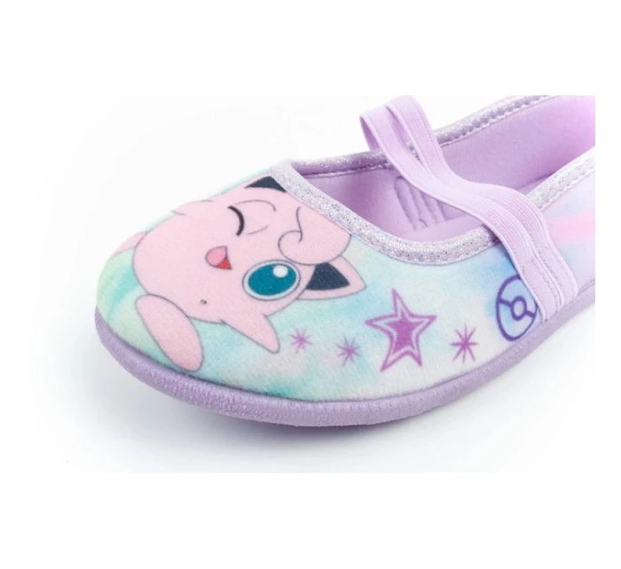 Leomil dětské boty baleríny pantofle pro dívky Pokemon
