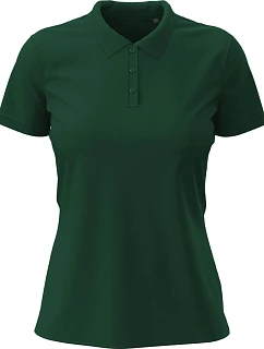 Stretch Polo Women Dámské elastické piqué polo z těžké bavlny model 22478475 bottle green - Stedman