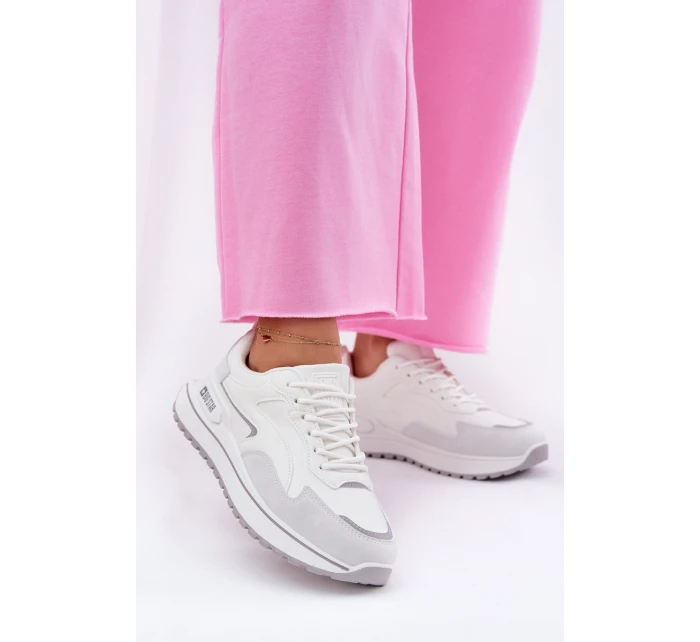 Dámské tenisky Big Star RR274A213 HI-POLY SYSTEM Bílé Dámské tenisky Big Star RR274A213 HI-POLY SYSTEM Bílé