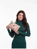 Dámská kabelka Vuch Lylann Flowers Beige Dámská kabelka Vuch Lylann Flowers Beige