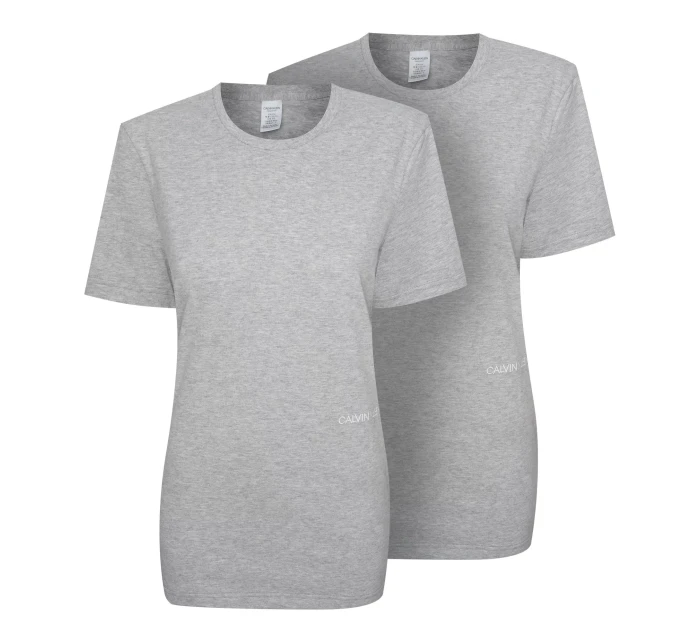 Dámský 2Pack Tričko s krátkým rukávem QS6198E-020 - Calvin Klein Dámský 2Pack Tričko s krátkým rukávem QS6198E-020 - Calvin Klein