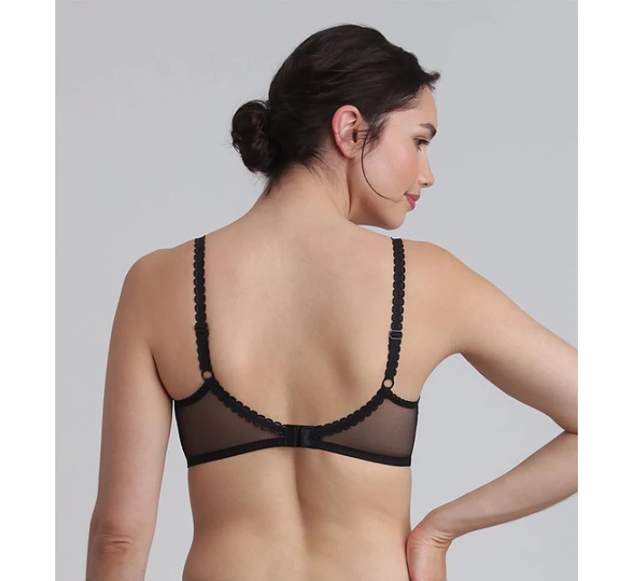 Dámská nevyztužená krajková podprsenka PLAYTEX WIREFREE BRA - PLAYTEX - černá