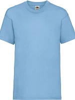 Fruit of the Loom Kids Valueweight T Dětské tričko 16.1033 sky blue