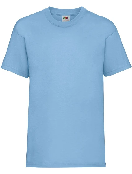 Fruit of the Loom Kids Valueweight T Dětské tričko 16.1033 sky blue Fruit of the Loom Kids Valueweight T Dětské tričko 16.1033 sky blue