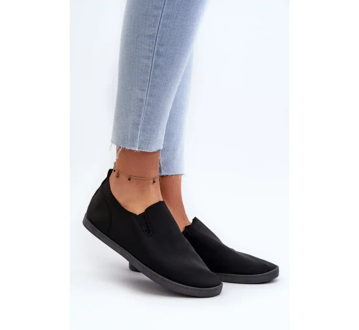 Dámské Slip-On Sneakers Black Lovinia Dámské Slip-On Sneakers Black Lovinia