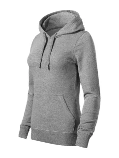 Break mikina dámská tmavě šedý melír