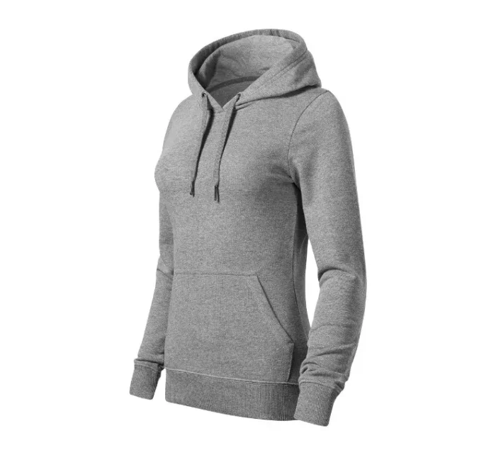 Break mikina dámská tmavě šedý melír