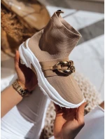 Dámské boty ELISA khaki Dstreet ZY0110