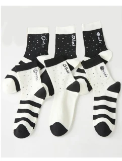 Dámské vzorované ponožky SO&LI model 21478502 060 Zirkony 3542 - WiK