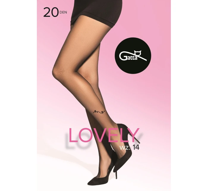 Punčocháče Lovely model 21911958 20 den 5XL - Gatta